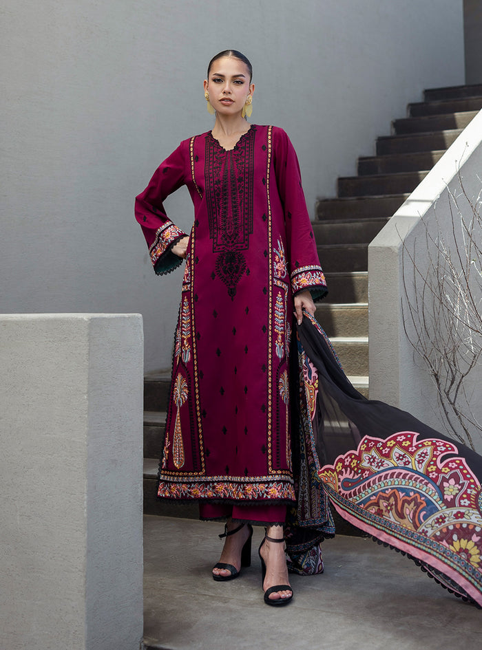 Zainab Chottani | Tahra Lawn 25 | Mahay S Berry Lawn
