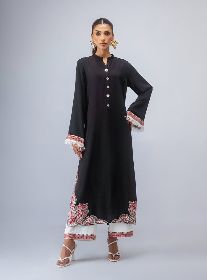 Zainab Chottani | Aara Moonsoon Edit | Monochrome Dream - Pakistani Designer Dress - by Zainab Chottani - Type : Ladies Clothes - 100% Original at Saira Sultan
