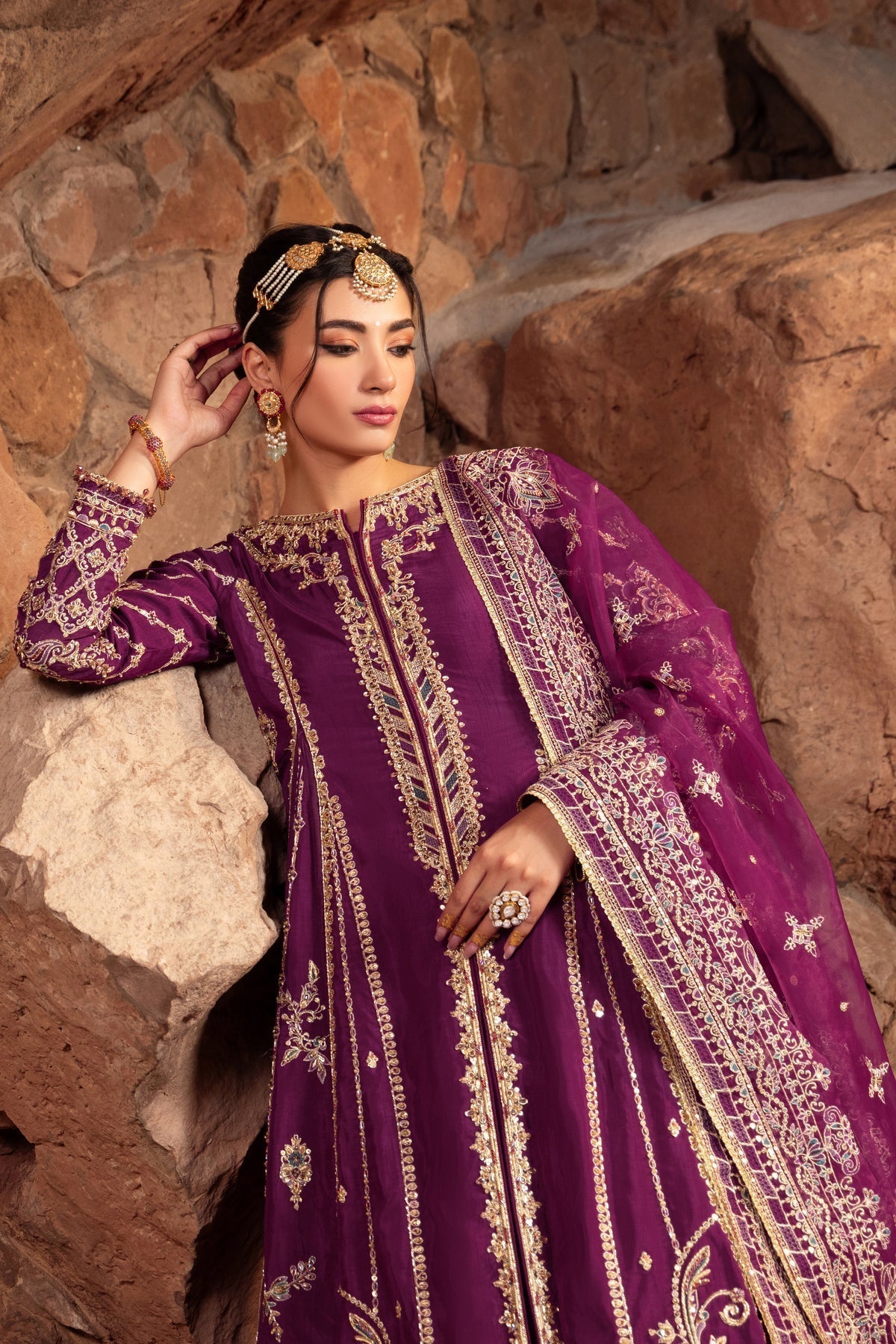 Naqshi | Samarkand Wedding Formals | Jugnu - Pakistani Designer Dress - by Naqshi | Type: Bridal - 100% Original at Saira Sultan