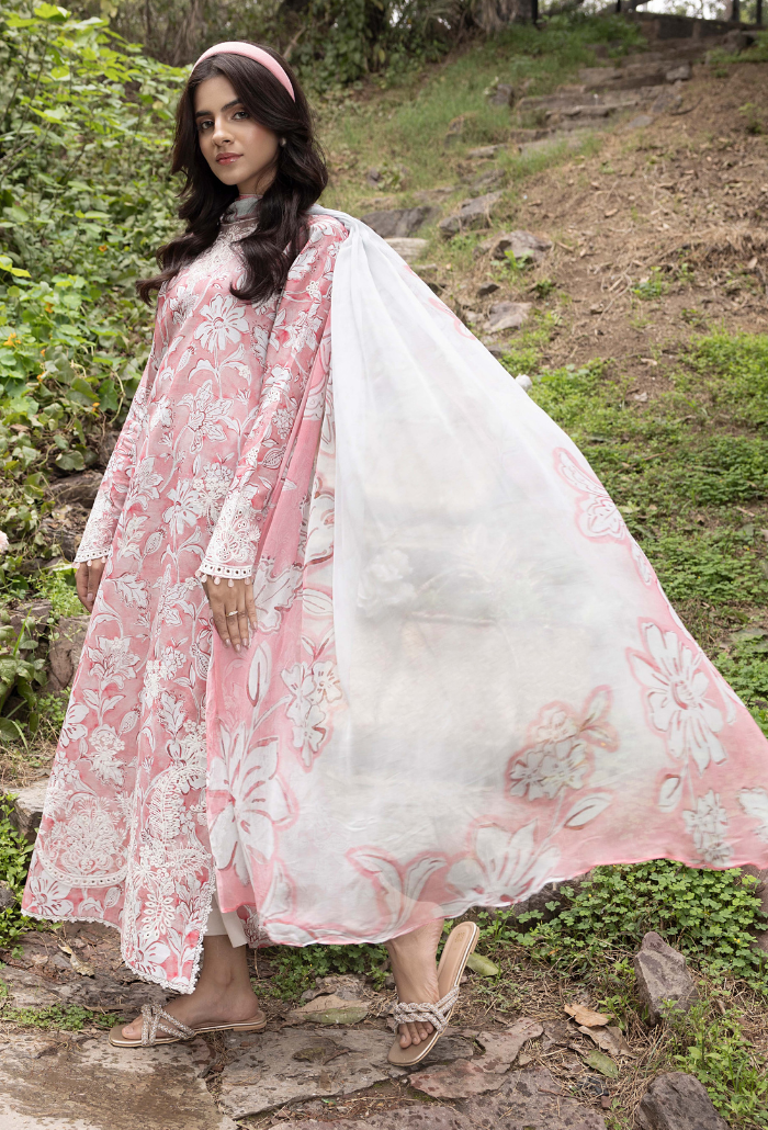 Humdum | Eden Garden 25 | Eden Garden - D07 M Light Pink Lawn
