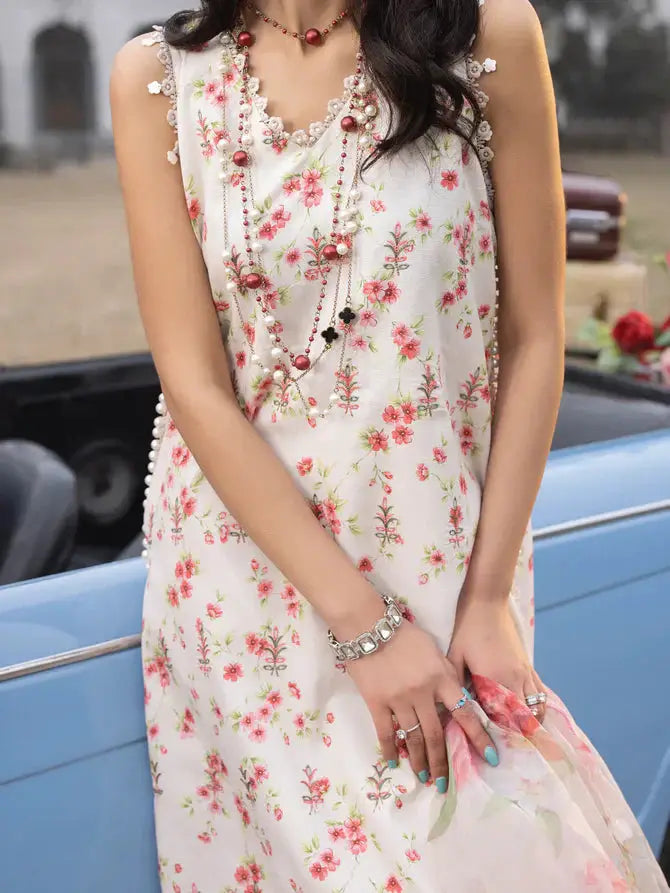 Faiza Faisal | Maya Luxury Lawn | Sandra - Pakistani Designer Dress - by Faiza Faisal | Type: Luxury - 100% Original at Saira Sultan