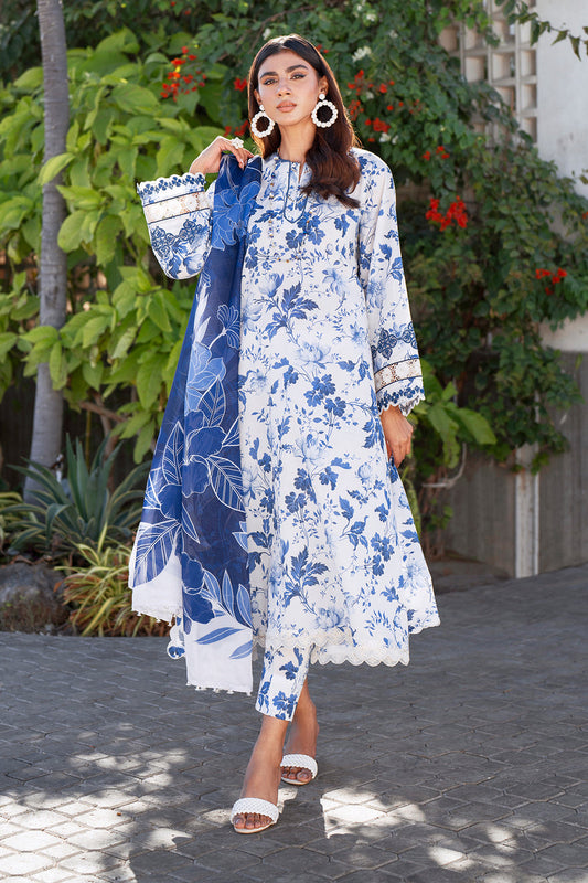 Baroque | Luxury Pret 25 | UF-4068 XS White Lawn