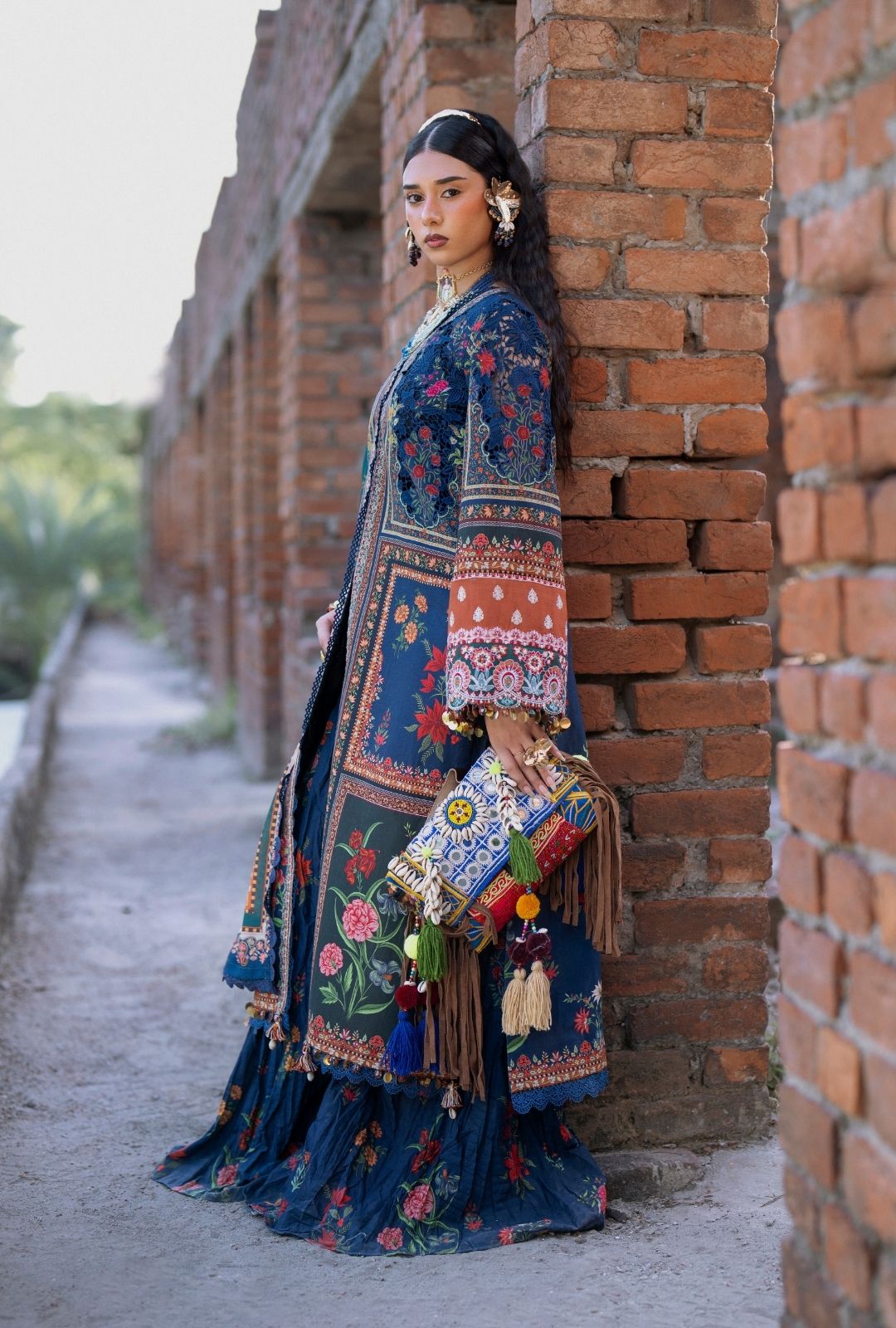 AJR Couture | Sard Sham | Kaneez by AJR Couture - Designer Dress - Type : Ladies Clothes - Available at Saira Sultan - 100% Original