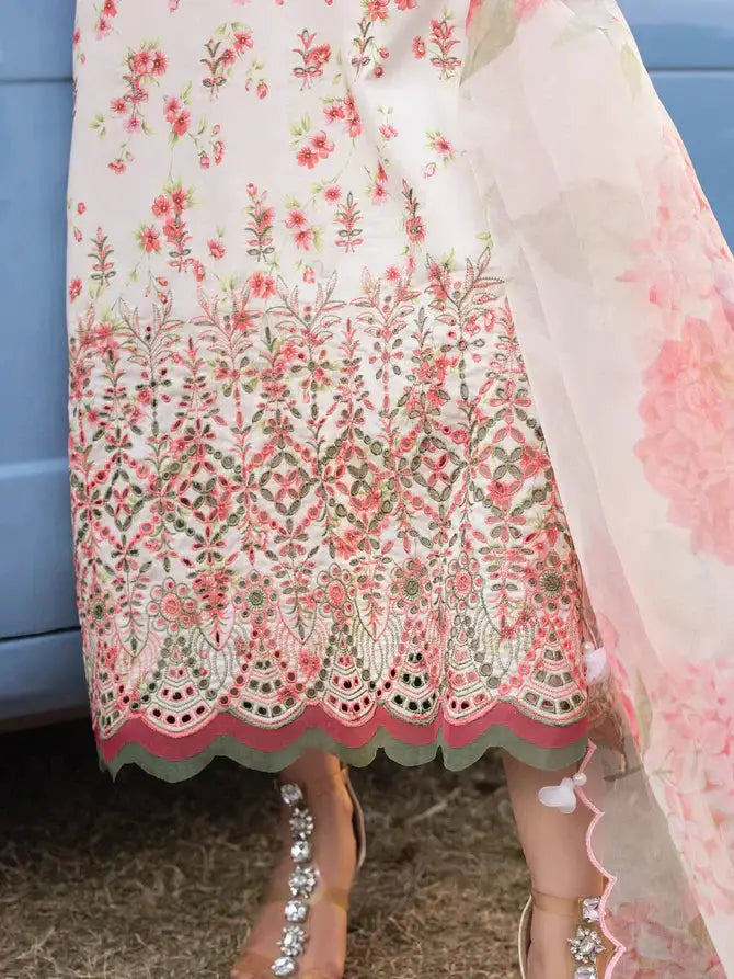 Faiza Faisal | Maya Luxury Lawn | Sandra - Pakistani Designer Dress - by Faiza Faisal | Type: Luxury - 100% Original at Saira Sultan
