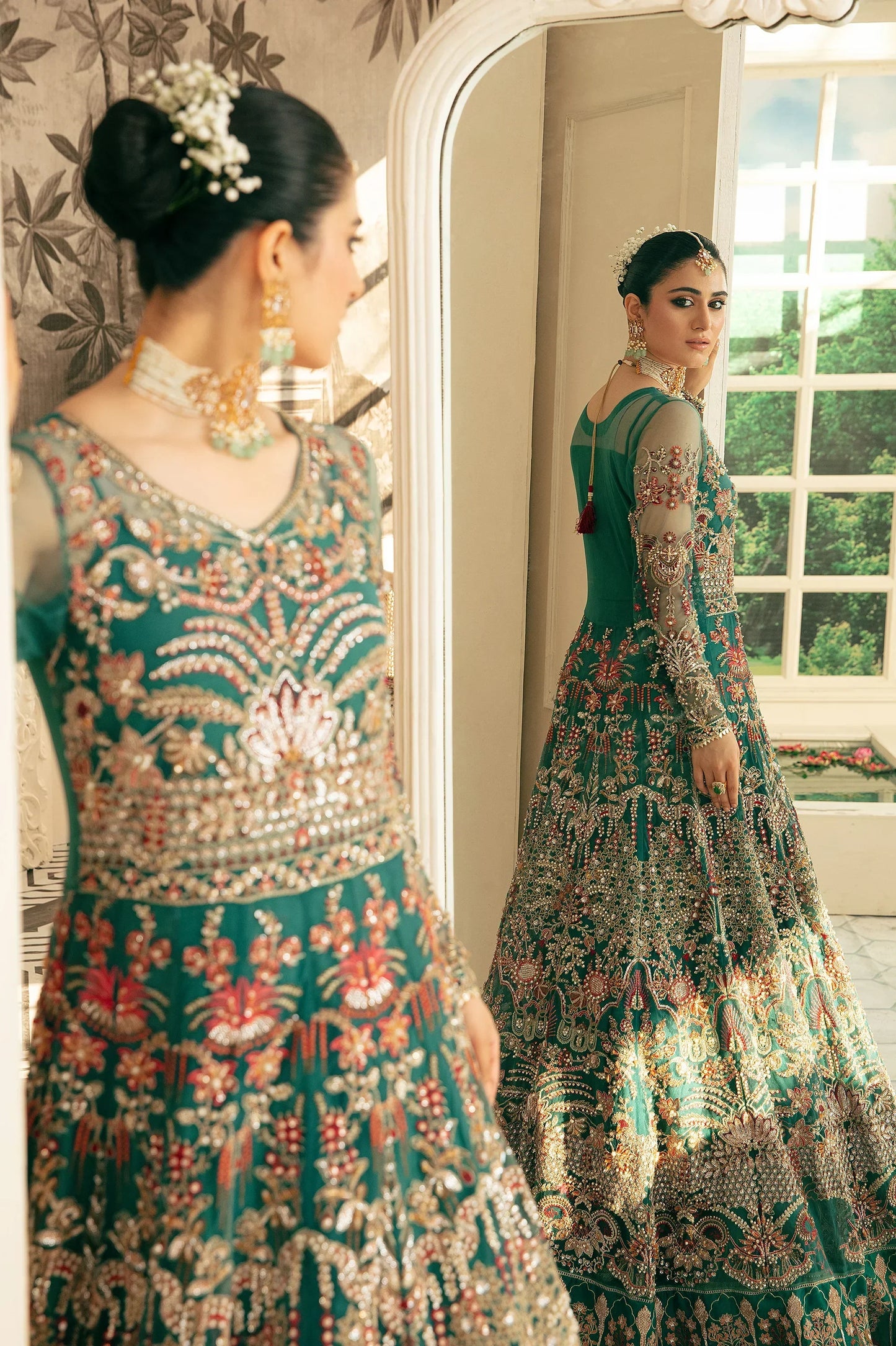 Ezra | Wedding Collection | Zeenat - Pakistani Designer Dress - by Ezra | Type: Bridal - 100% Original at Saira Sultan