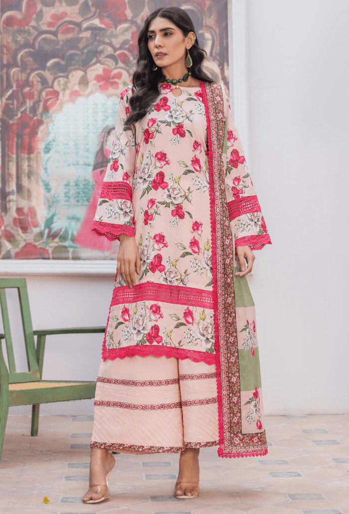 Humdum | Rang e Noor SS 24 | D10 - Pakistani Designer Dress - by HumDum | Type: Casuals - 100% Original at Saira Sultan