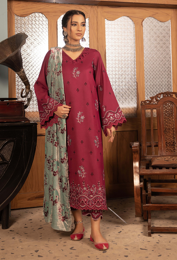Humdum | Zouq 25 | D05 - Pakistani Designer Dress - by Humdum - Type : Ladies Clothes - 100% Original at Saira Sultan
