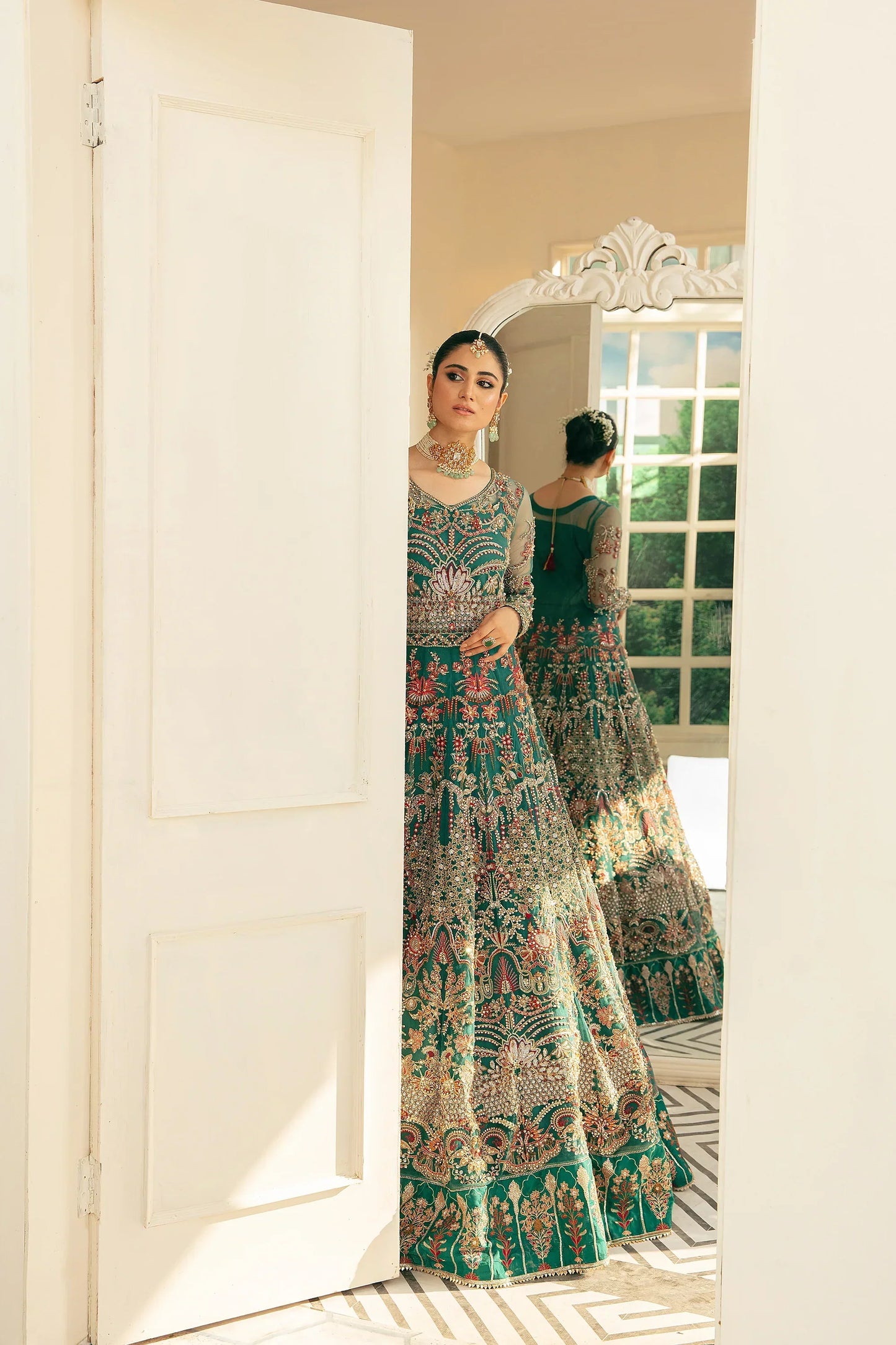 Ezra | Wedding Collection | Zeenat - Pakistani Designer Dress - by Ezra | Type: Bridal - 100% Original at Saira Sultan