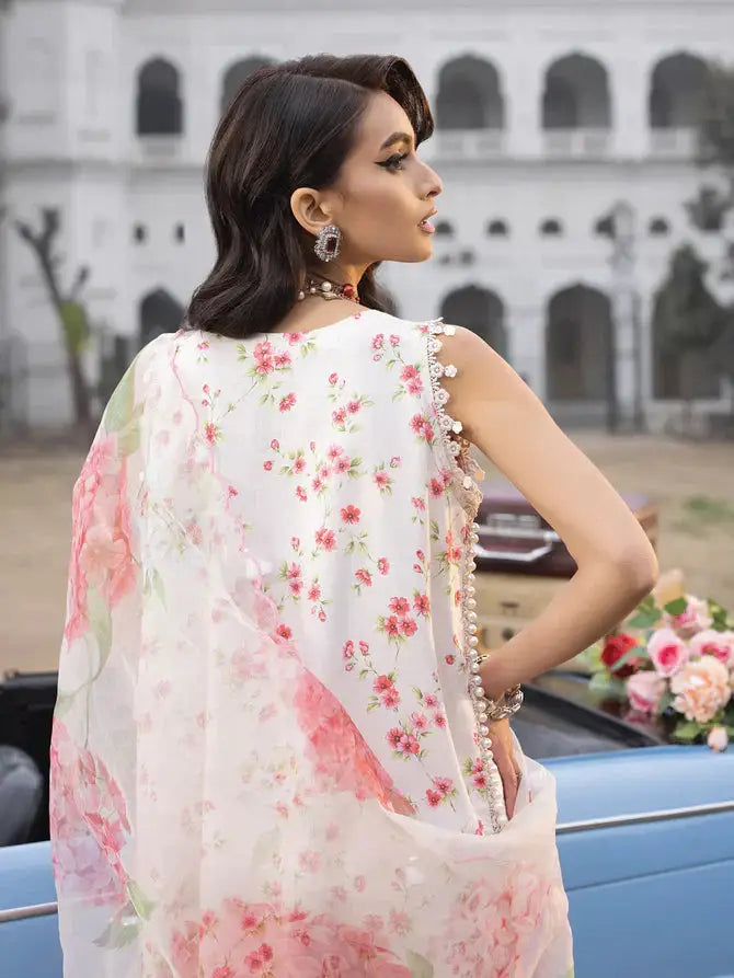 Faiza Faisal | Maya Luxury Lawn | Sandra - Pakistani Designer Dress - by Faiza Faisal | Type: Luxury - 100% Original at Saira Sultan