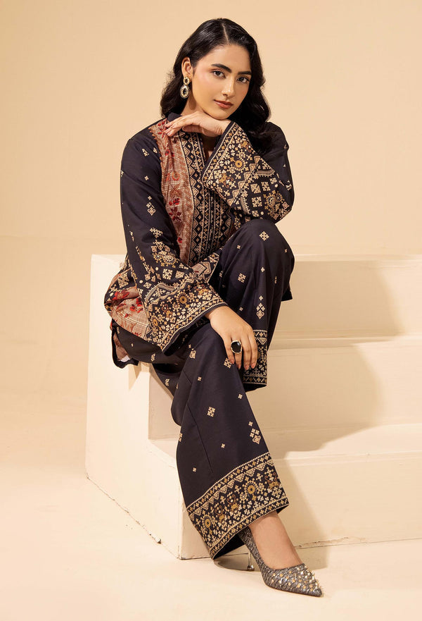 Adans Libas | Winter Slub 25 | SLUB 7563 - Pakistani Designer Dress - by Adans Libas - Type : Ladies Clothes - 100% Original at Saira Sultan