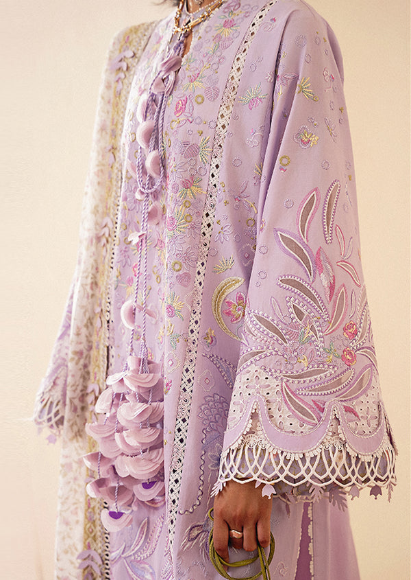 Suffuse | Eid Lawn 25 | YASMIN M Purple Gray Lawn
