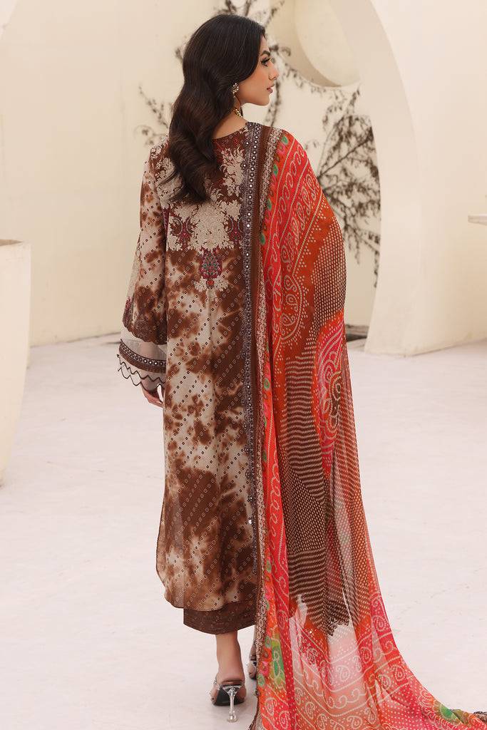 Charizma | Naranji Embroidered Lawn 24 | CN4-008 - Pakistani Designer Dress - by Charizma | Type: Luxury - 100% Original at Saira Sultan