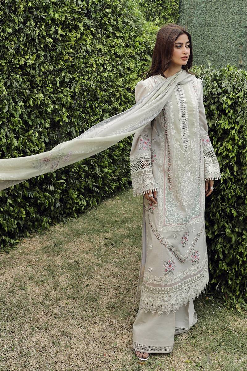 Qalamkar | Festive Lawn 2024 | PS-11 RINNAH - Pakistani Designer Dress - by Qalamkar | Type: Luxury - 100% Original at Saira Sultan