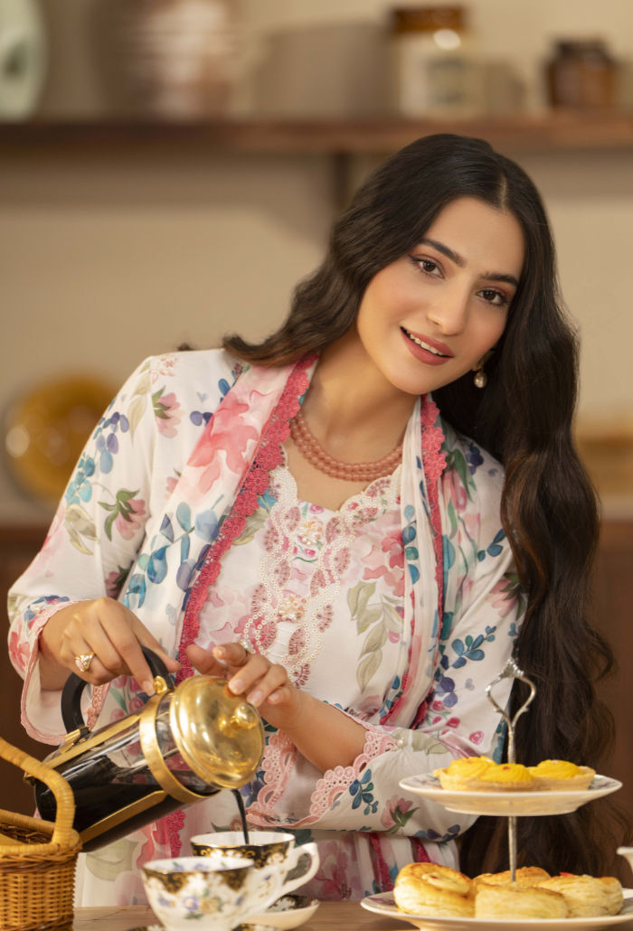 Humdum | Senora Lawn 25 | Senora - D01 L White Lawn