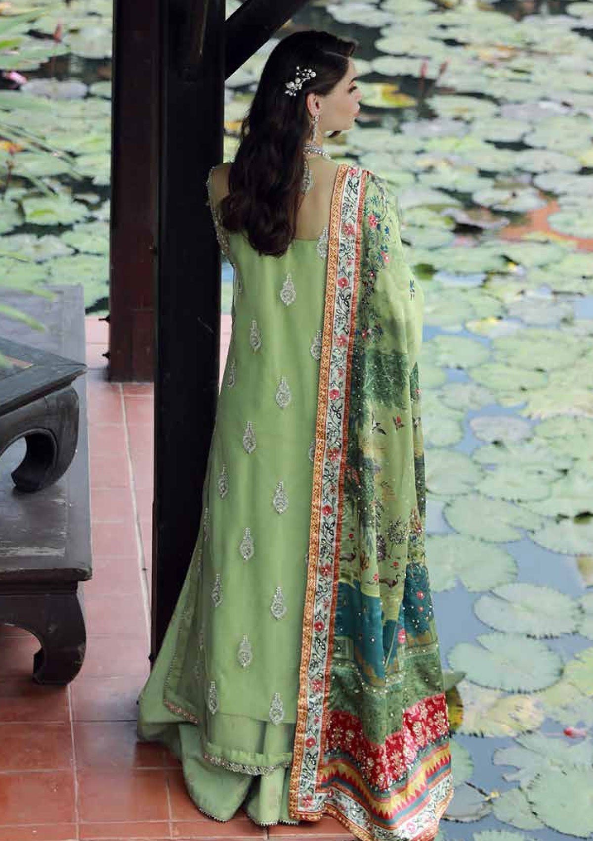 Ezra | Wedding Collection | EW24#04 - Gardenia - Pakistani Designer Dress - by Ezra | Type: Formal - 100% Original at Saira Sultan
