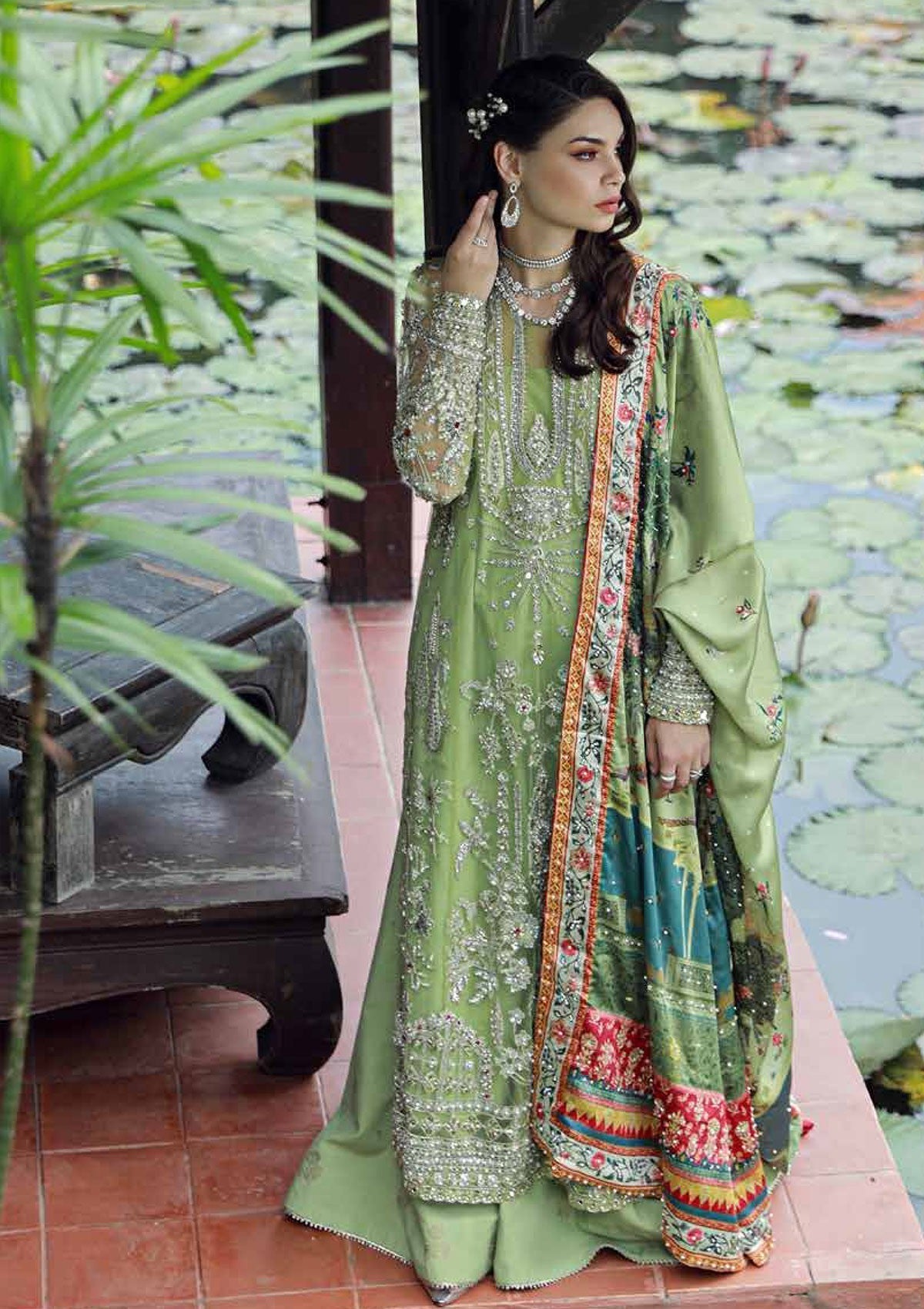 Ezra | Wedding Collection | EW24#04 - Gardenia - Pakistani Designer Dress - by Ezra | Type: Formal - 100% Original at Saira Sultan