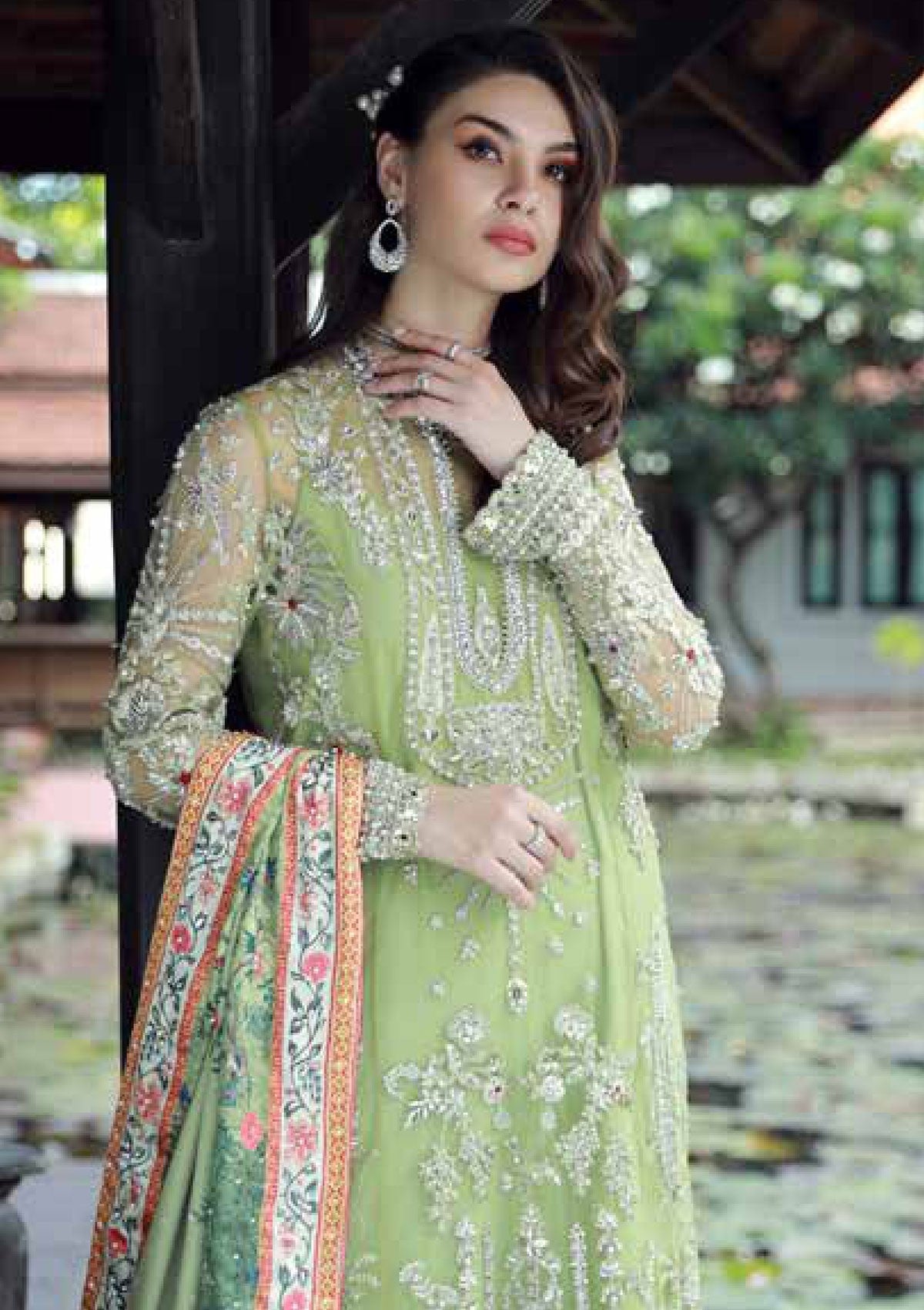 Ezra | Wedding Collection | EW24#04 - Gardenia - Pakistani Designer Dress - by Ezra | Type: Formal - 100% Original at Saira Sultan