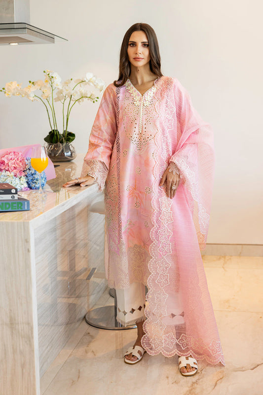 Rangrasiya | Carnation Summer Edit 25 | Freesia XS Pink Lawn