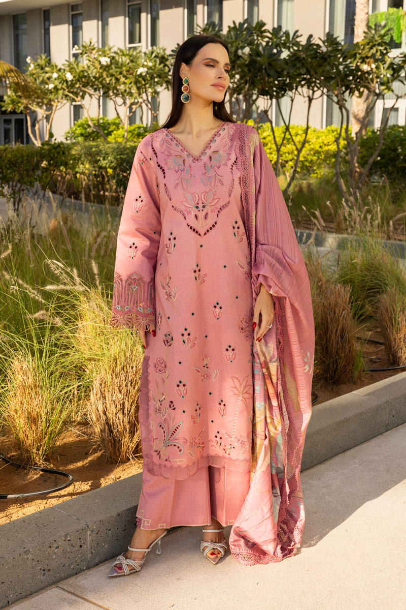 Rangrasiya | Carnation Summer Edit 25 | Orchid S Tea Pink Lawn