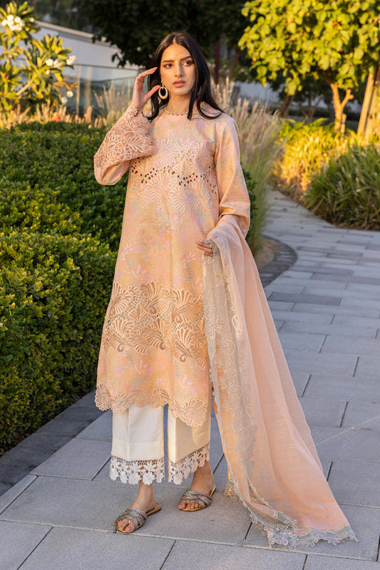 Rangrasiya | Carnation Summer Edit 25 | Zinnia XS Peach Lawn