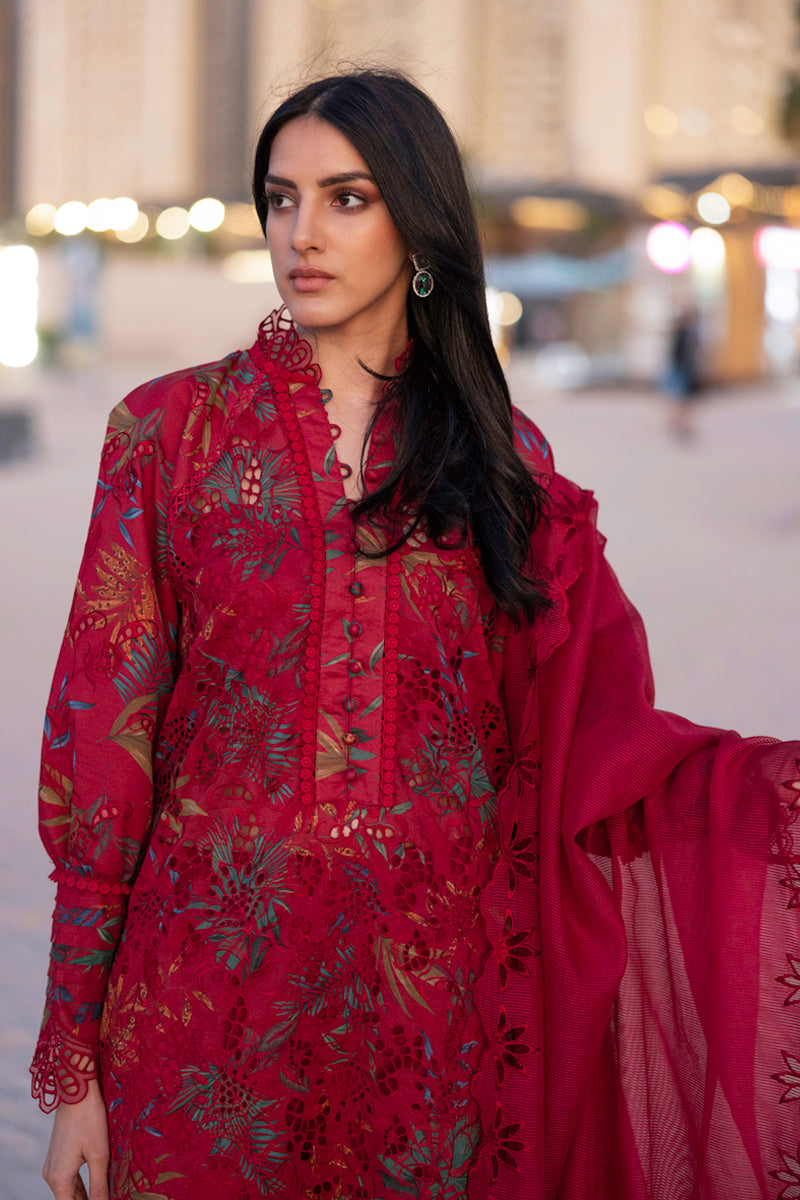 Rangrasiya | Carnation Summer Edit 25 | Scarlet L Red Lawn