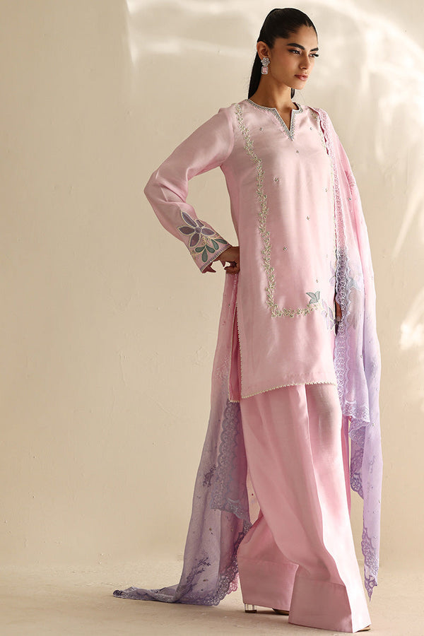 Sana Abbas | Mor Luxe | PETAL - Pakistani Designer Dress - by Sana Abbas - Type : Ladies Clothes - 100% Original at Saira Sultan