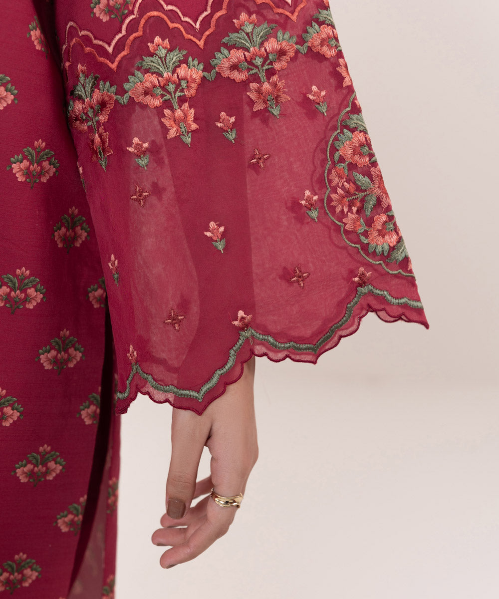 Sapphire | Intermix 2024 | Cambric Suit S-08 - Pakistani Designer Dress - by Sapphire | Type: Casuals - 100% Original at Saira Sultan