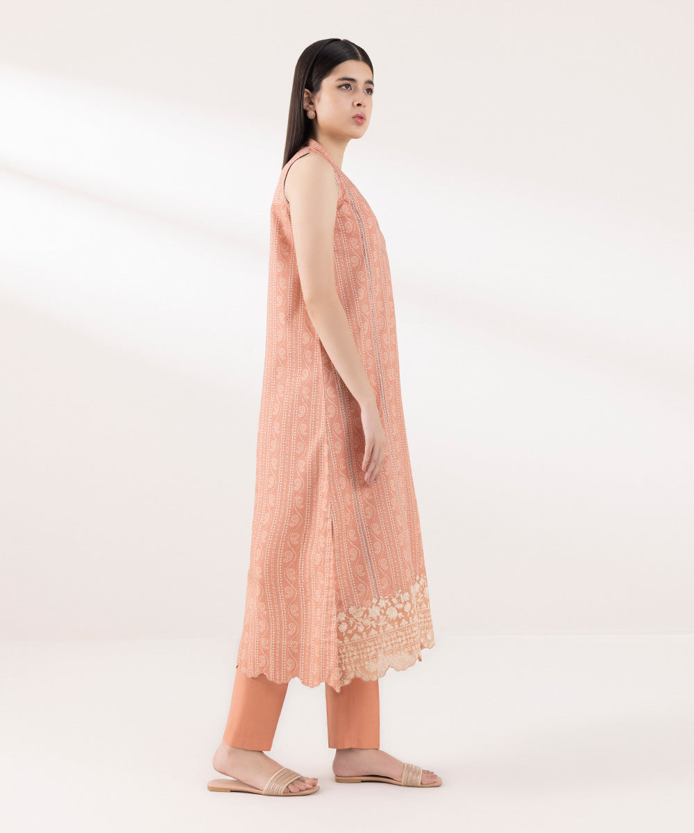 Sapphire | Intermix 2024 | Cambric Suit S-39 - Pakistani Designer Dress - by Sapphire | Type: Casuals - 100% Original at Saira Sultan