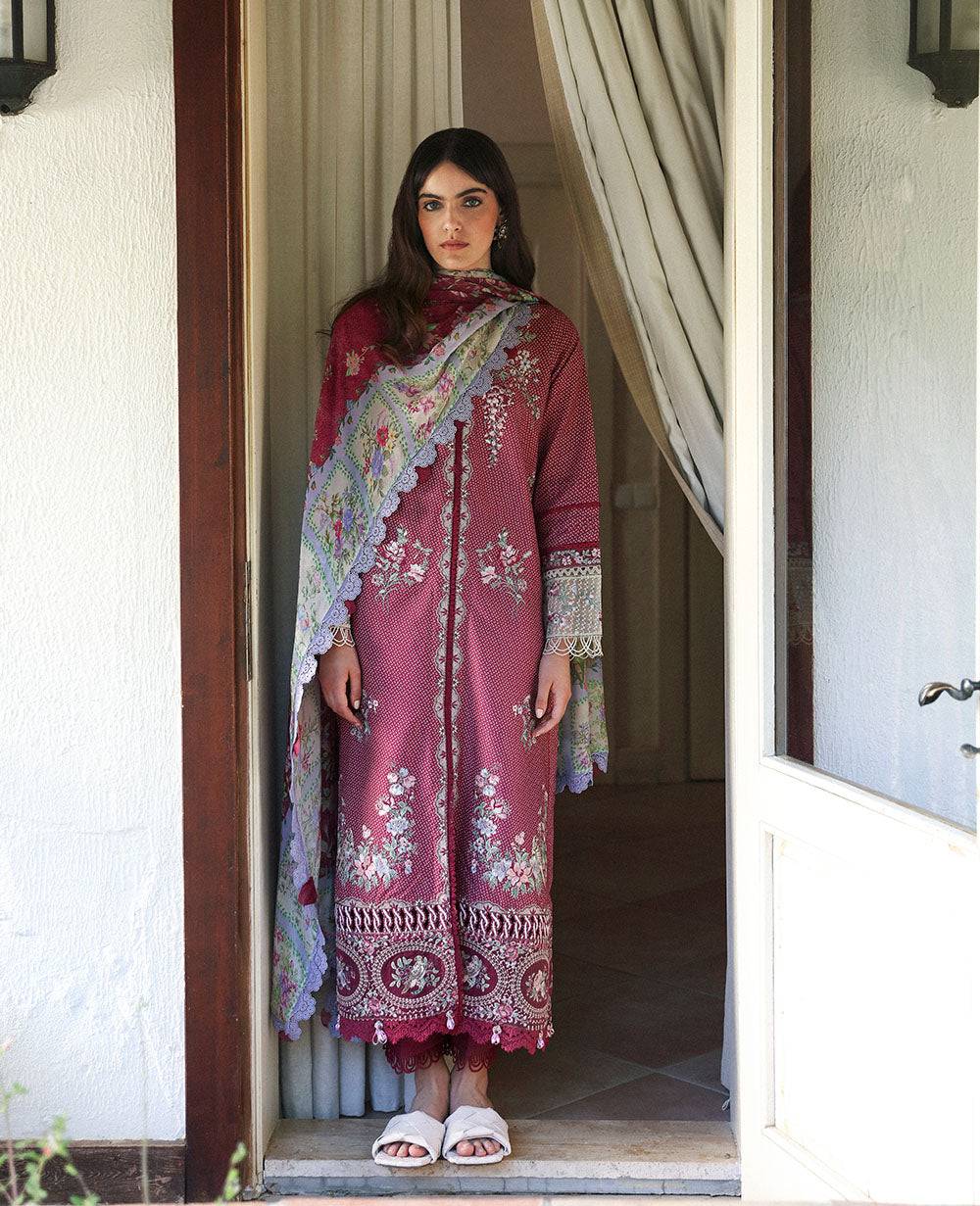 Republic Womenswear | Aylin Summer Lawn 24 | Fleur (D2-A) - Pakistani Designer Dress - by Republic Womenswear | Type: Luxury - 100% Original at Saira Sultan
