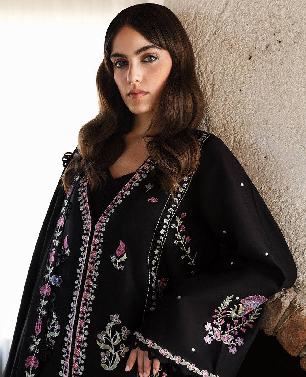 Republic Womenswear | Aylin Summer Lawn 24 | Muguet (D1-A) - Pakistani Designer Dress - by Republic Womenswear | Type: Luxury - 100% Original at Saira Sultan