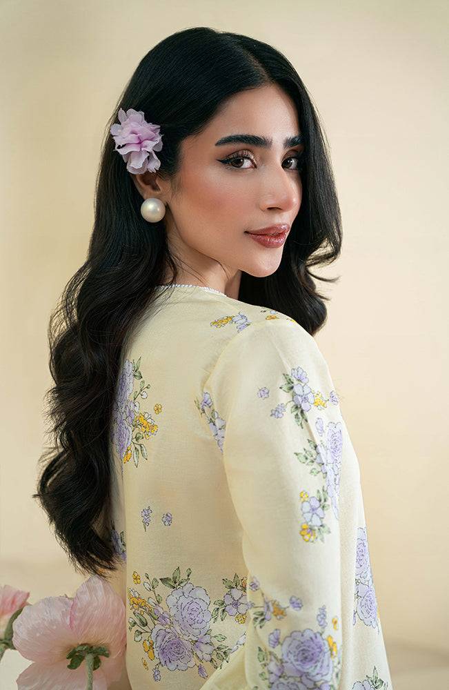 Seran | Daffodils Lawn 24 | Albie - Pakistani Designer Dress - by Seran | Type: Casuals - 100% Original at Saira Sultan