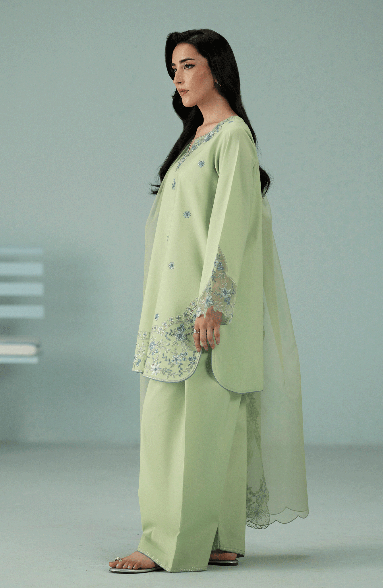 Seran | Luxury Pret | SEREN - 3pc - Pakistani Designer Dress - by Seran - Type : Ladies Clothes - 100% Original at Saira Sultan