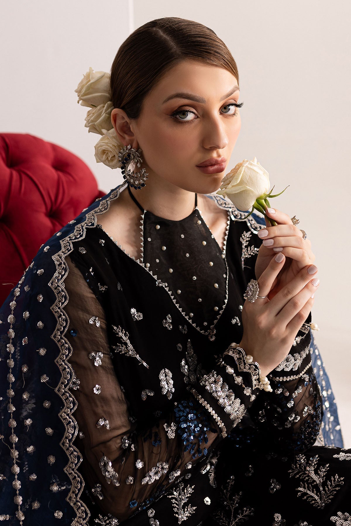 Nureh | Fancy Formals | NP-517 - Pakistani Designer Dress - by Nureh | Type: Formal - 100% Original at Saira Sultan