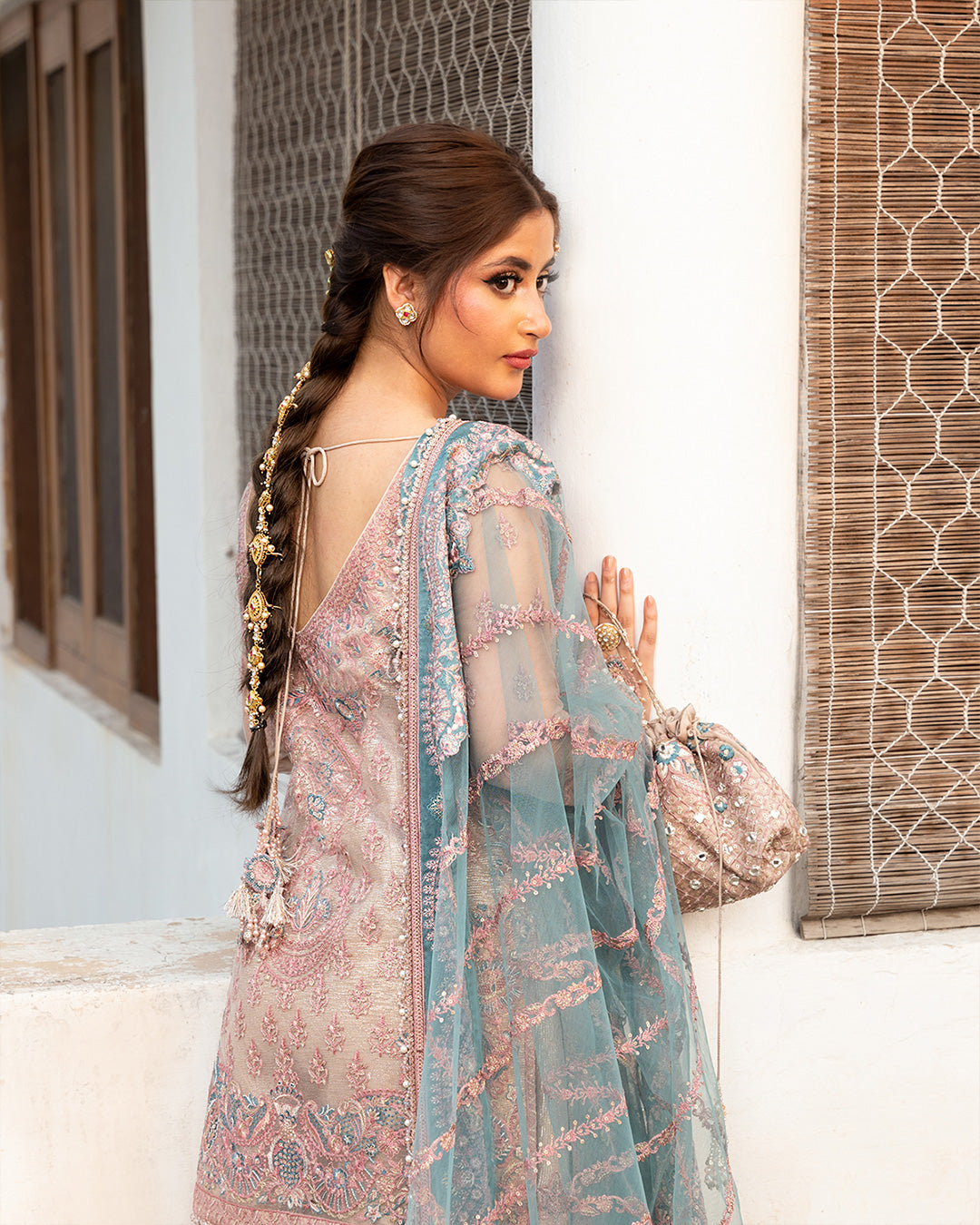 Faiza Saqlain | Nira Festive | Aytan - Pakistani Designer Dress - by Faiza Saqlain | Type: Bridal - 100% Original at Saira Sultan