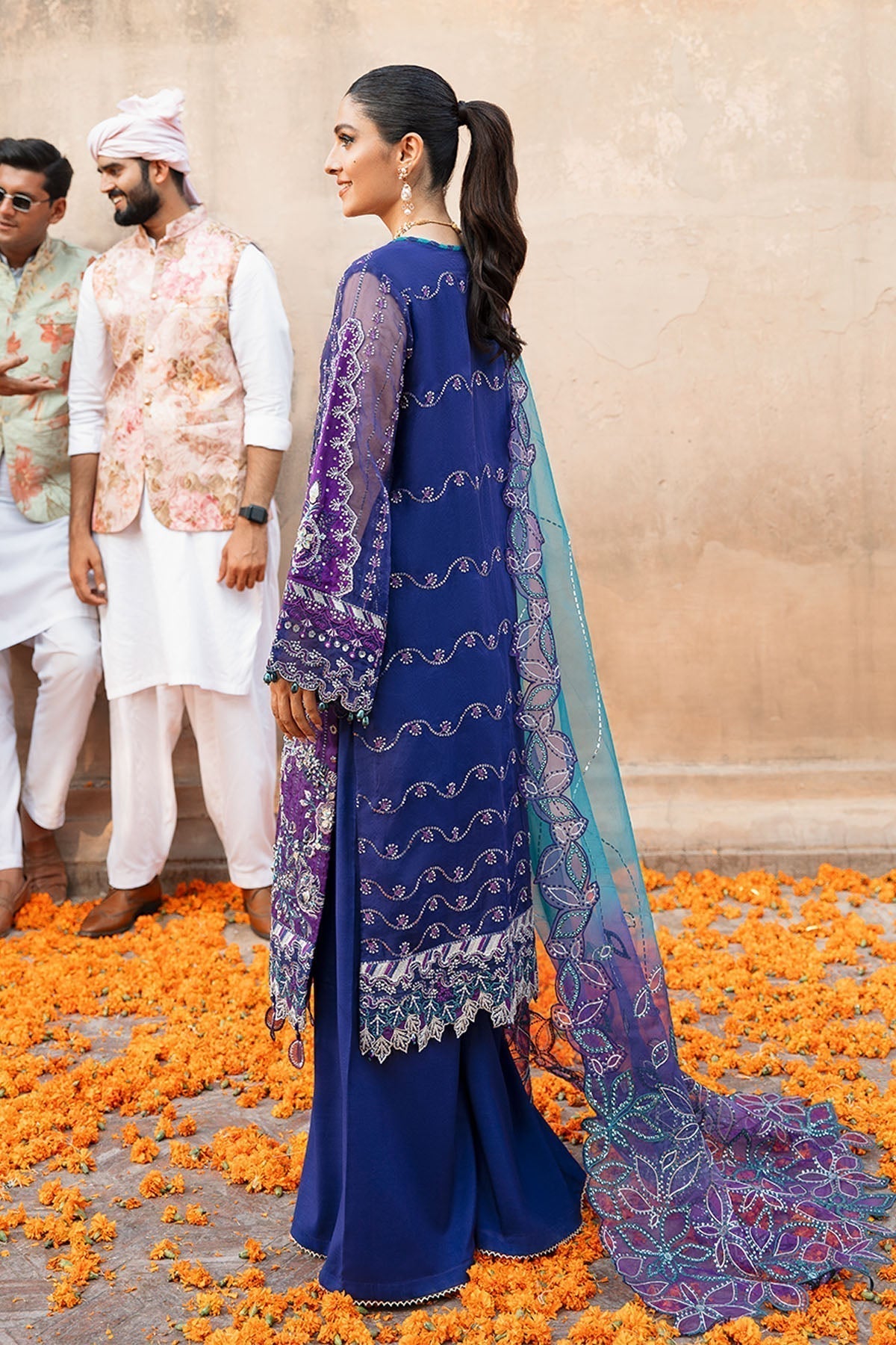 Nureh | Jhoomro Wedding Formals | Neelum - Pakistani Designer Dress - by Nureh | Type: Bridal - 100% Original at Saira Sultan
