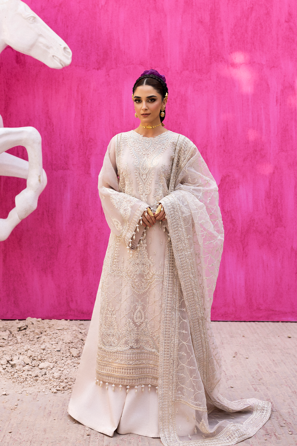 Emaan Adeel I The Empress Wedding Formals I LUMESSE - Pakistani Designer Dress - by Emaan Adeel - Type : Ladies Clothes - 100% Original at Saira Sultan