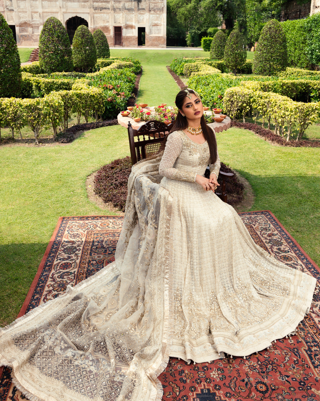 Faiza Saqlain | Nira Festive | Cyra - Pakistani Designer Dress - by Faiza Saqlain | Type: Bridal - 100% Original at Saira Sultan