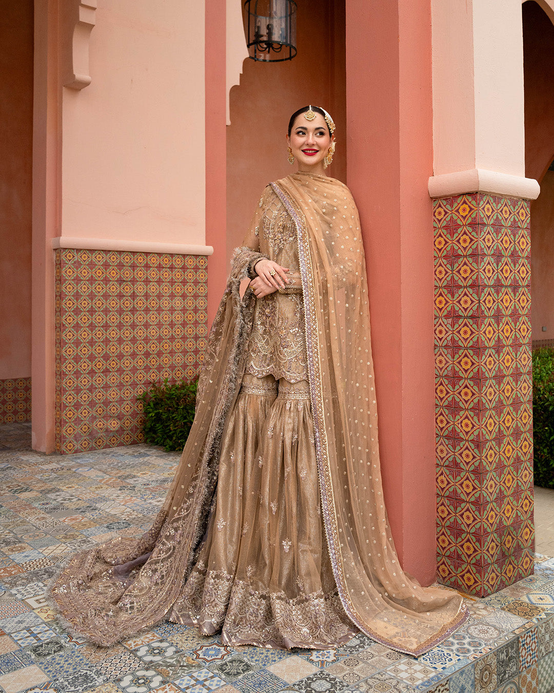 Faiza Saqlain | Neorah Wedding Festive 24 | Jolina - Pakistani Designer Dress - by Faiza Saqlain | Type: Bridal - 100% Original at Saira Sultan