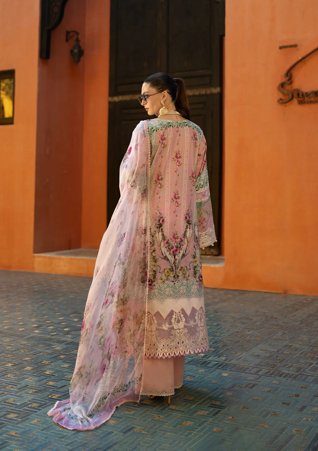 Elaf Premium | Signature 25 | ETS-01B PINK PETAL S Light Pink Lawn