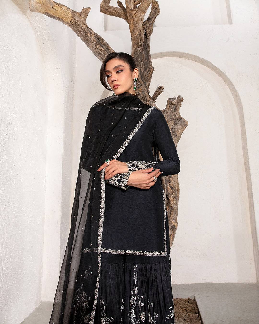 Faiza Saqlain | Lenora Luxury Pret | Ciar - Pakistani Designer Dress - by Faiza Saqlain | Type: Formal - 100% Original at Saira Sultan