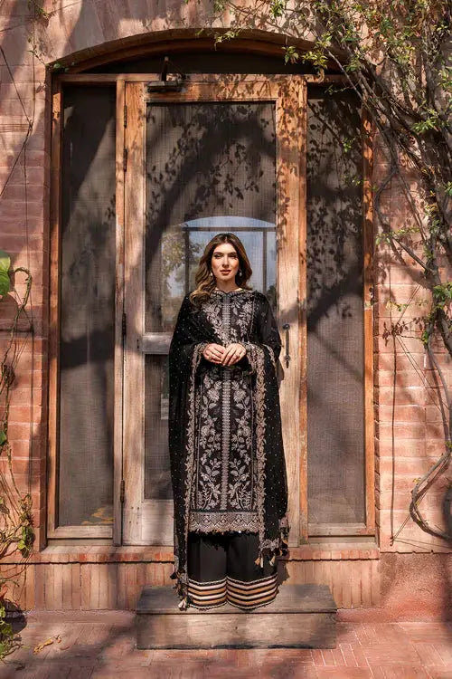 Farasha | Kaavish Lawn 24 | RAVEN AURA - Pakistani Designer Dress - by Farasha | Type: Luxury - 100% Original at Saira Sultan