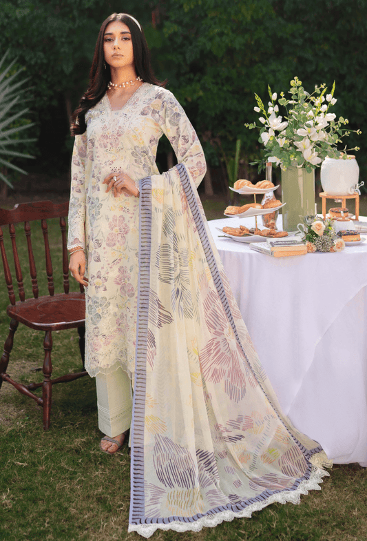 Humdum | Gardenia Lawn 24 |Printkari Lawn - PLG 05 - Pakistani Designer Dress - by HumDum | Type: Luxury - 100% Original at Saira Sultan