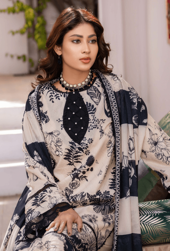 Humdum | Rang e Noor SS 24 | D03 - Pakistani Designer Dress - by HumDum | Type: Casuals - 100% Original at Saira Sultan