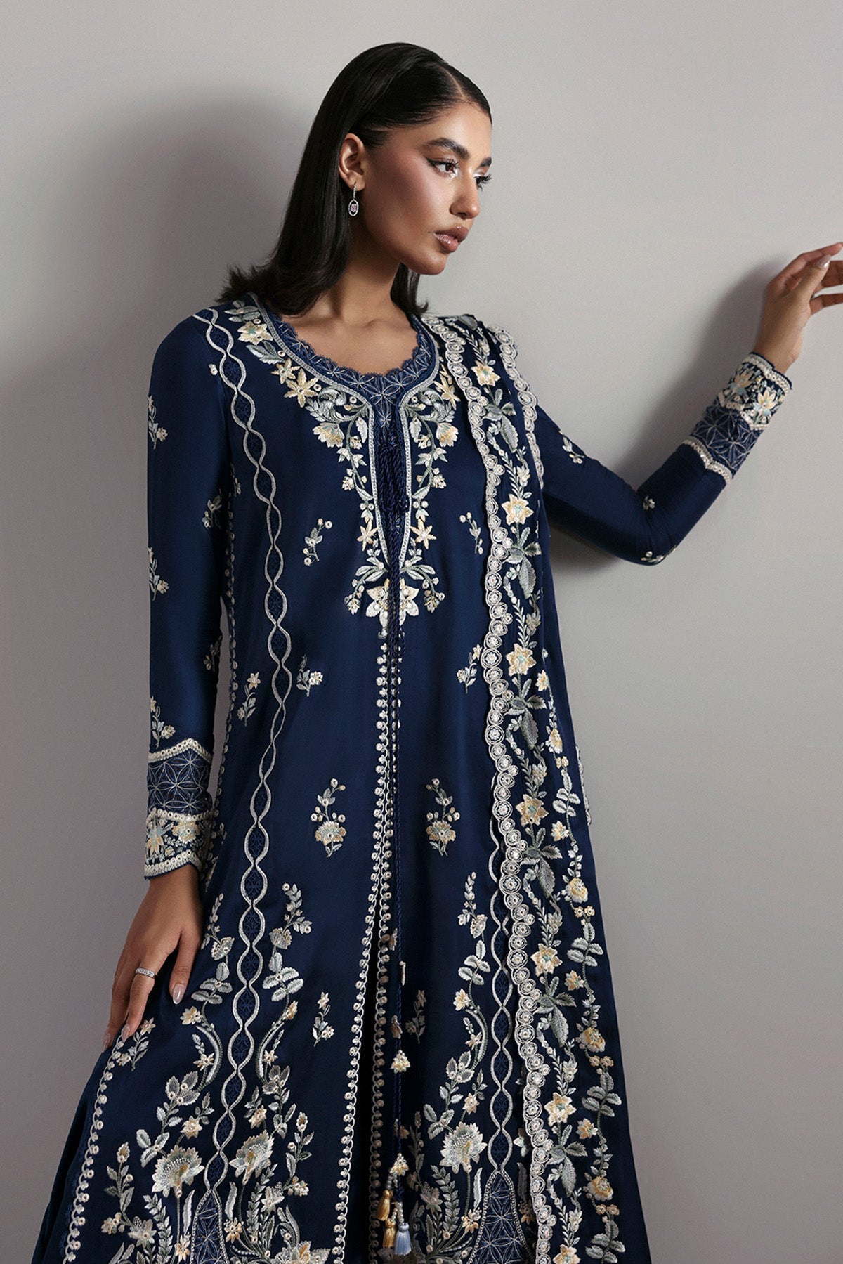 Afrozeh | Slate Ready to Wear | Alara - Pakistani Designer Dress - by Afrozeh - Type : Ladies Clothes - 100% Original at Saira Sultan
