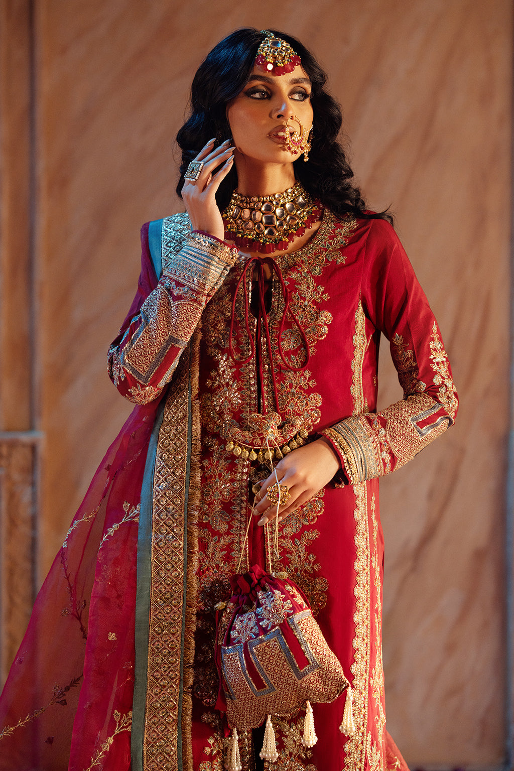 AJR Couture | The Silk Edition 25 | REHAR XL Red Raw Silk