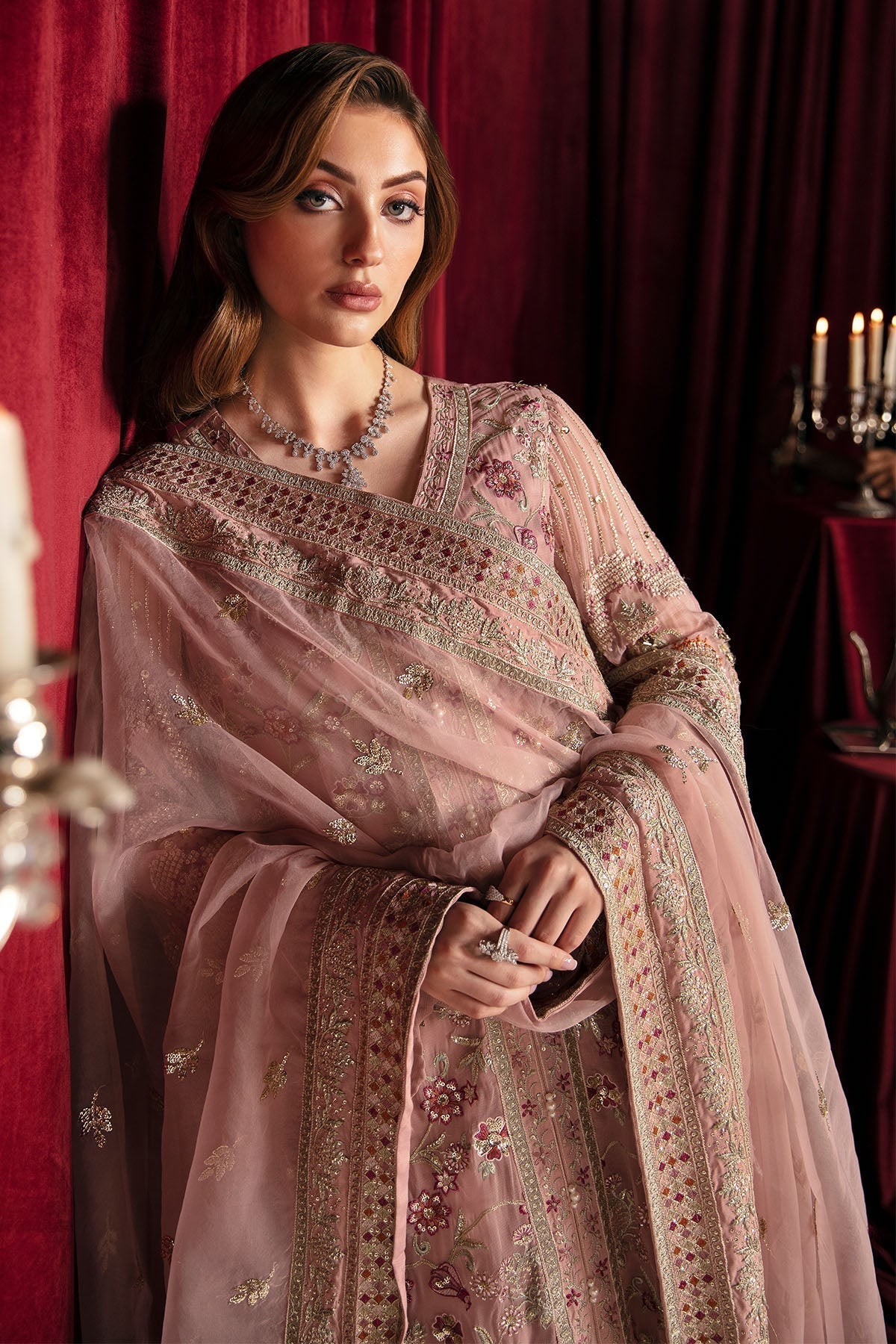 Nureh | Elanora Formal 24 | WATER LILLY - Pakistani Designer Dress - by Nureh | Type: Formal - 100% Original at Saira Sultan