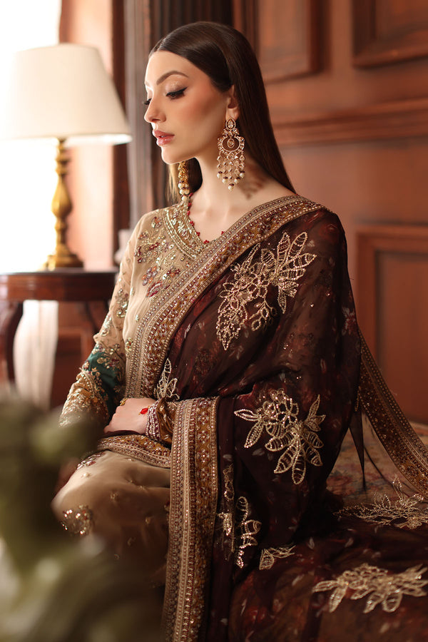 Nureh | Alfaaz Formals | NL-91 by Nureh - Designer Dress - Type : Ladies Clothes - Available at Saira Sultan - 100% Original