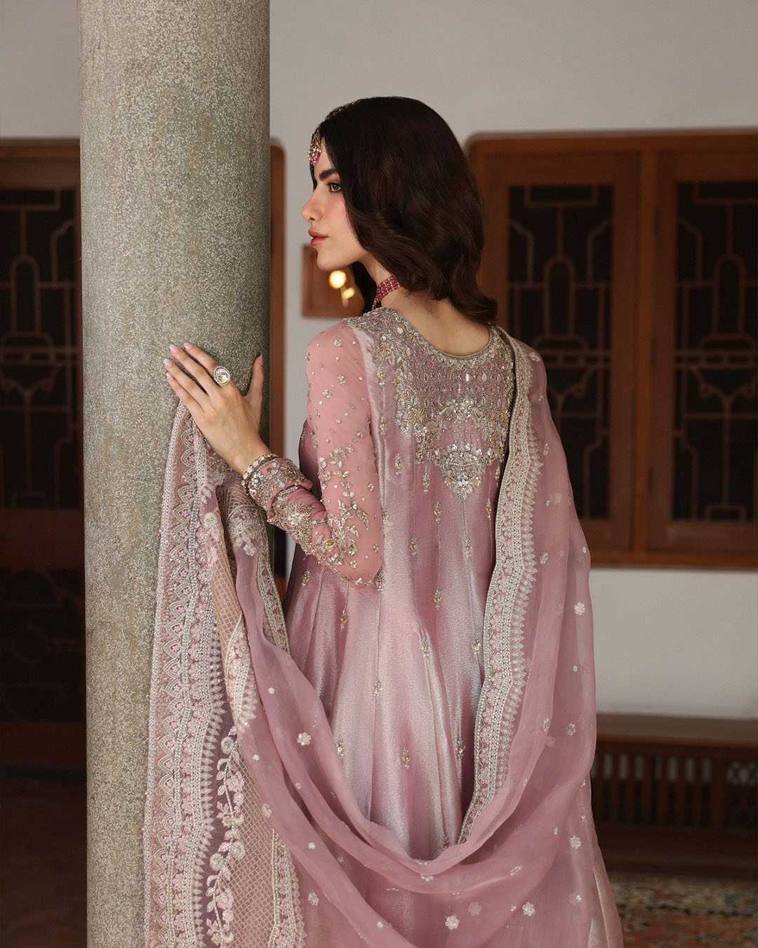 Faiza Saqlain | Mehermah Luxe Formals | Halina - Pakistani Designer Dress - by Faiza Saqlain | Type: Formal - 100% Original at Saira Sultan