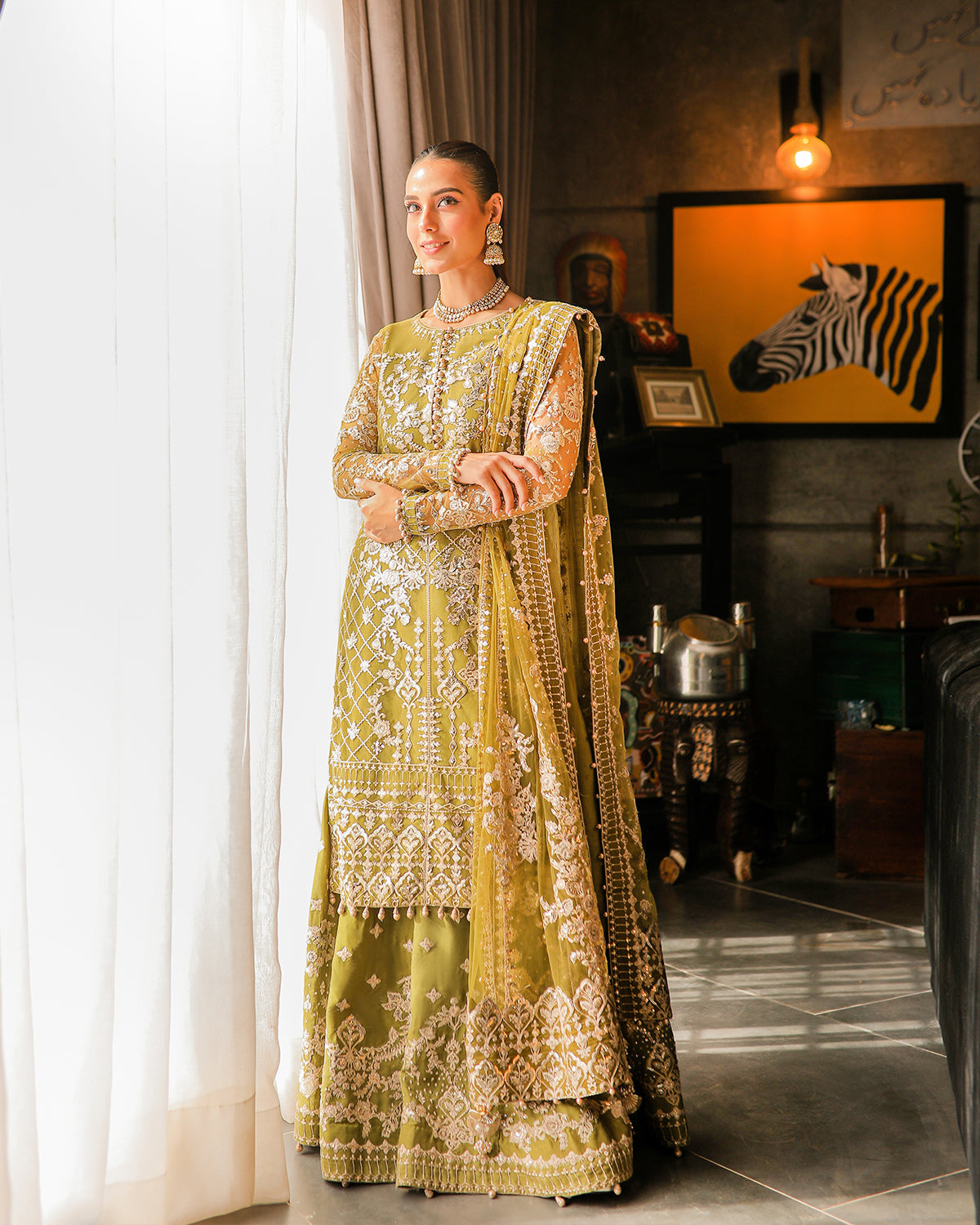 Faiza Saqlain | Nira Festive | Rozhin - Pakistani Designer Dress - by Faiza Saqlain | Type: Bridal - 100% Original at Saira Sultan