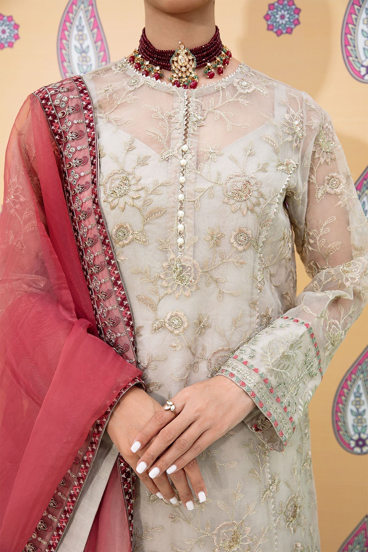 Nureh | Fancy Formals | NP-340 - Pakistani Designer Dress - by Nureh | Type: Formal - 100% Original at Saira Sultan